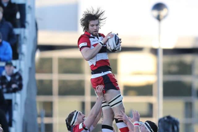 Ben Toolis has taken on the duty of calling lineouts. Picture: Robert Perry