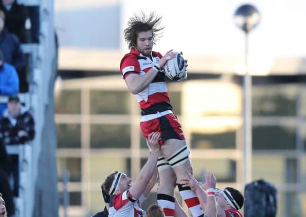 Ben Toolis has taken on the duty of calling lineouts. Picture: Robert Perry