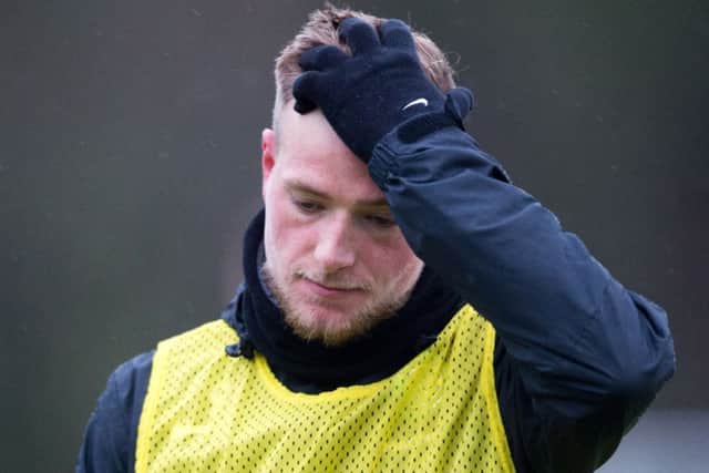 John Guidetti hit an impressive 11 goals in his first ten games for Celtic but has not scored in almost two months. Picture: SNS