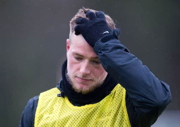 John Guidetti hit an impressive 11 goals in his first ten games for Celtic but has not scored in almost two months. Picture: SNS