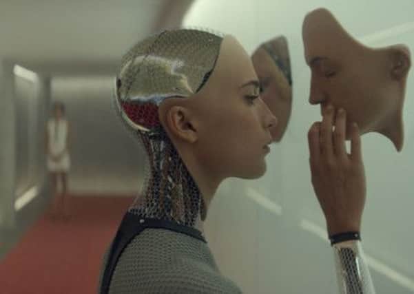 Ex Machina is a science-fiction thriller about a beautiful machine, Ava