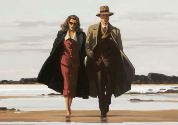 Jack Vettriano's The Road to Nowhere. Picture: PA