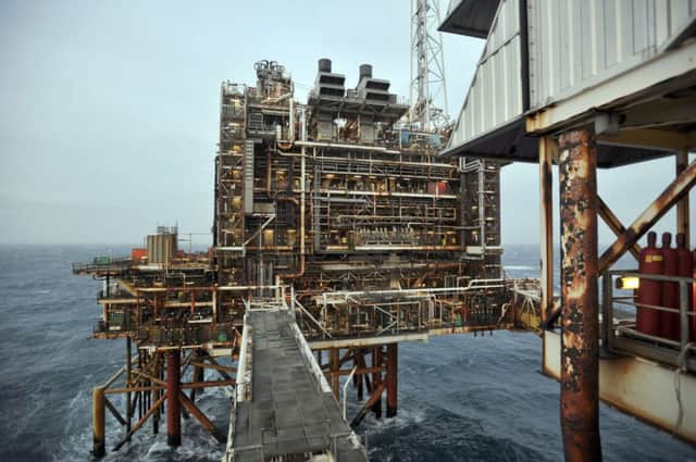 The North Sea oil and gas industry employs 200,000 people north of the Border. Picture: Getty