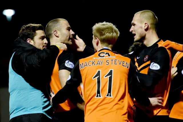 Gary Mackay-Steven signed a pre-contract with Celtic yesterday. Picture: SNS