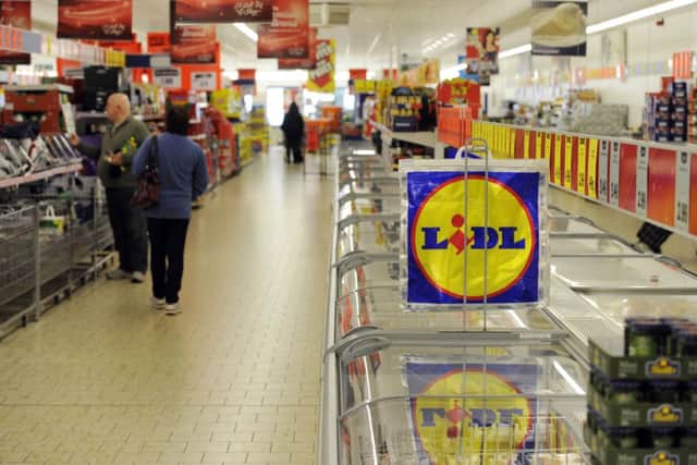 More than half of British households visited Lidl or Aldi over the festive period. Picture: TSPL