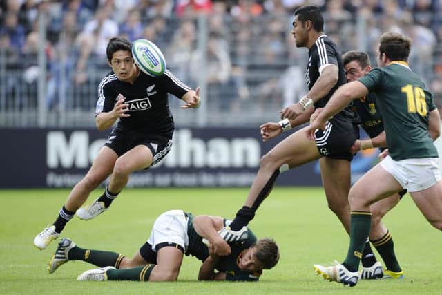 Although they wont be part of his official Six Nations squad, Vern Cotter may decide to run the rule over Scots-qualified pair Jade Te Rure. Picture: Getty