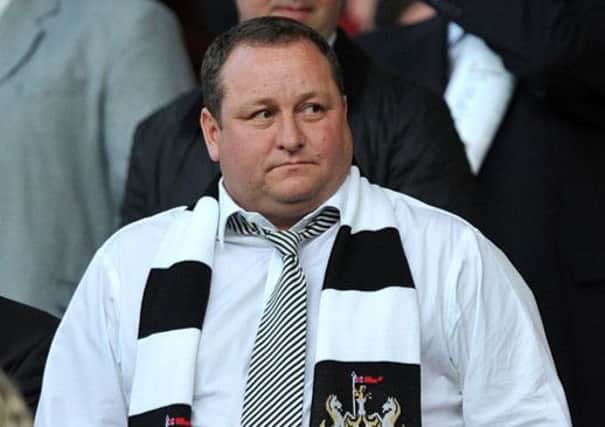 Rangers shareholder and Newcastle United owner Mike Ashley. Picture: PA