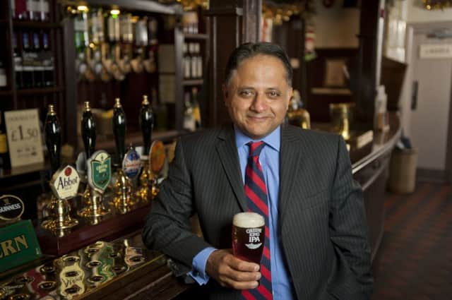 Greene King chief executive Rooney Anand said sales were encouraging in the two weeks covering Christmas and New Year