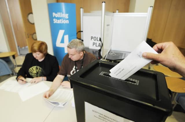 The UK government is to recognise that Scottish 16 and 17-year-olds will be able to vote at the Scottish Parliament elections in 2016. Picture: Greg Macvean