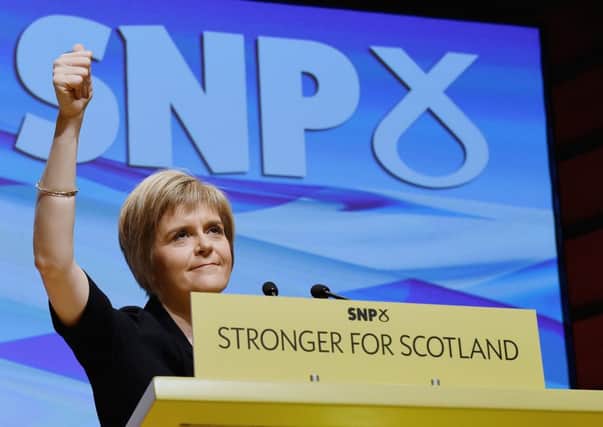 Lord Ashcroft's poll showed that support for the SNP is so strong that they achieved five per cent of a UK wide survey. Picture: Getty