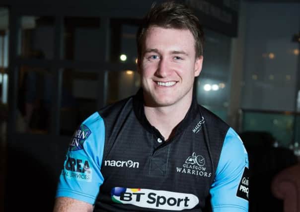 Stuart Hogg is presently recovering from a hamstring tear but hopes to face France. Picture: C1 Photography