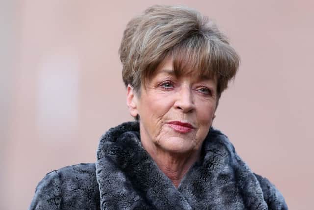 Coronation Street actress Anne Kirkbride, who played Deirdre Barlow. Picture: PA