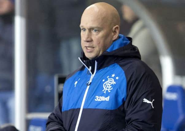 The club announced McDowall will serve a 12-month notice period under the terms of his contract. Picture: PA