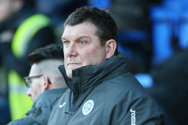 St Johnstone manager Tommy Wright. Picture: SNS