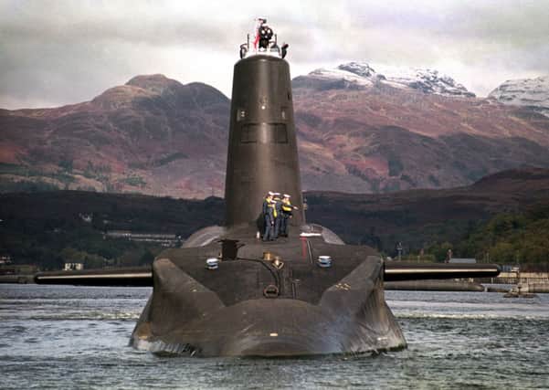 The SNP and Plaid Cymru have criticised Labour for their planned boycotting of a debate on Trident. Picture: PA