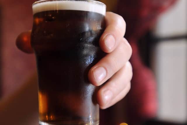 Drinking half a pint of beer a day could help stave off heart failure. Picture: Jane Barlow