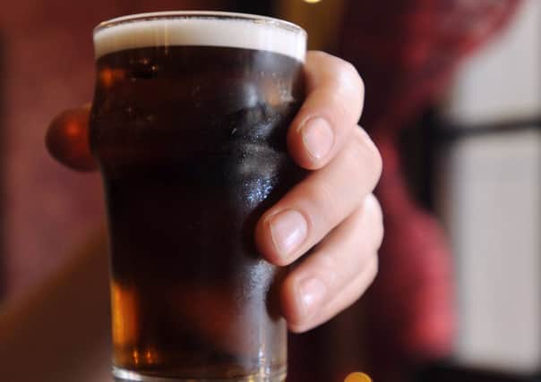 Drinking half a pint of beer a day could help stave off heart failure. Picture: Jane Barlow