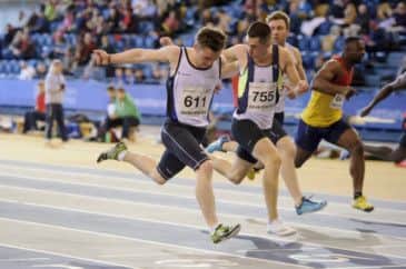 Edinburgh AC teenager Cameron Tindle will run for Scotland in the mens 60m. Picture: Bobby Gavin