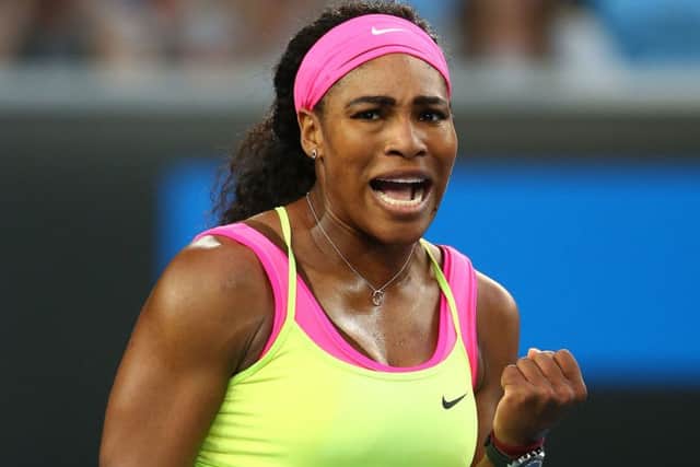 Serena Williams: Record bid. Picture: Getty