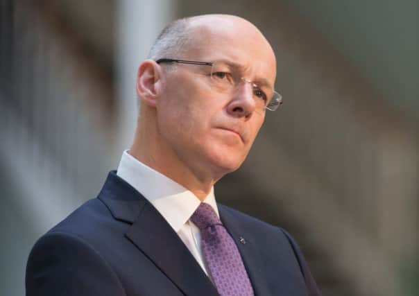 John Swinney is to announce changes to the proposed new tax rates for buying a home. Picture: Alex Hewitt