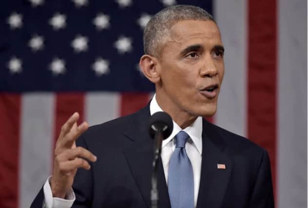 President Barack Obama delivers his State of the Union address. Picture: Getty