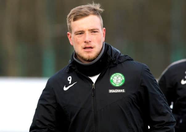 19/01/15
CELTIC TRAINING
LENNOXTOWN
John Guidetti trains ahead of Celtic's meeting with Motherwell.