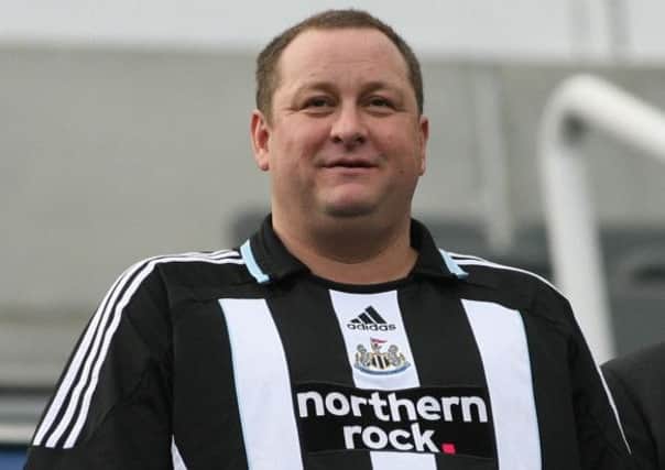 Windfall: Newcastle United owner Mike Ashley sold some of his shares in Sports Direct. Picture: Getty