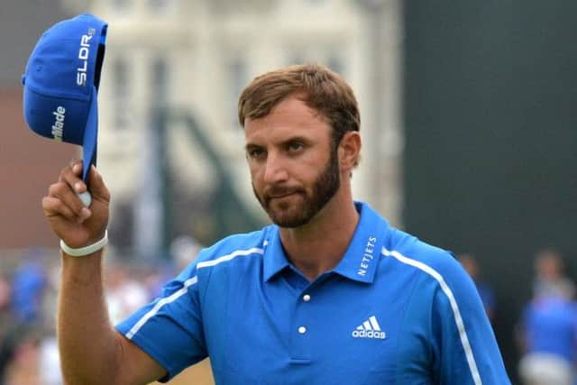 Dustin Johnson: Faced allegations of drug taking after absence. Picture: Getty