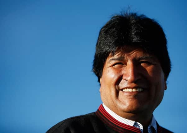 Evo Morales: Popular leader. Picture: Getty