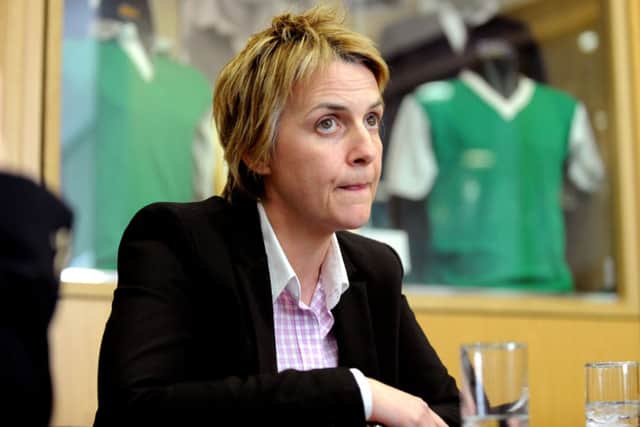 Hibernian chief executive Leeann Dempster. Picture: Lisa Ferguson