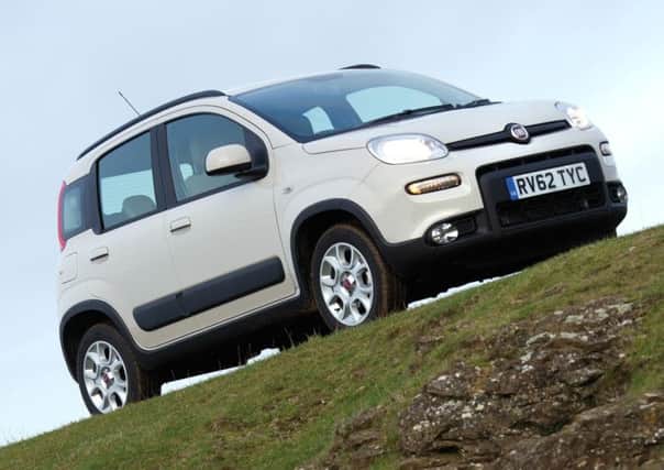 The Fiat Panda Trekking looks like a 4x4, but appearances are deceptive