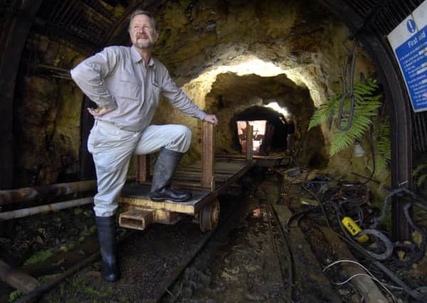 Chris Sangster, pictured at the Trossachs mine, was succeeded at Scotgold by Richard Gray. Picture: TSPL