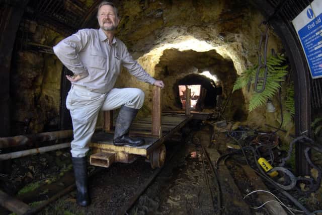 Chris Sangster, pictured at the Trossachs mine, was succeeded at Scotgold by Richard Gray. Picture: TSPL
