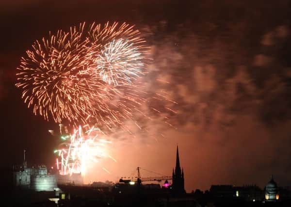 Virgin Money has extended its deal to sponsor the fireworks concert in Edinburgh. Picture: Jane Barlow