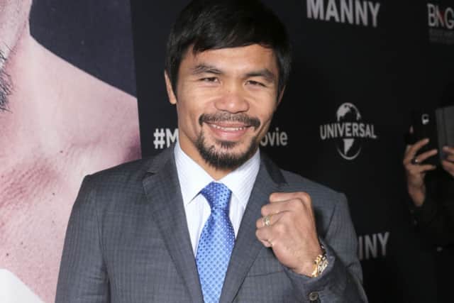 Manny Pacquiao. Picture: AP