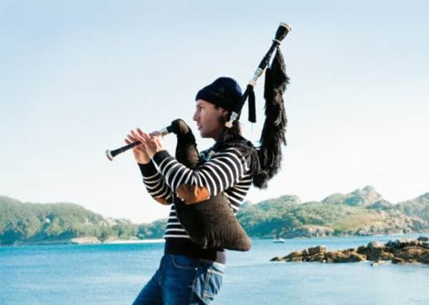 Galician piping star Carlos Nunez led a pan-Celtic knees-up with panache, charting the migration of the bagpipes. Picture: Contributed
