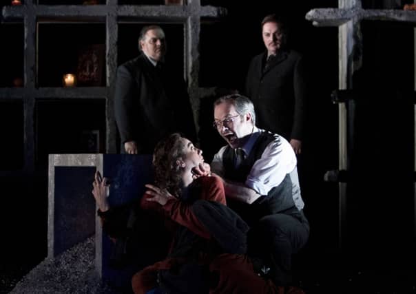 Stephanie Corley as Inés and Paul Carey Jones as the vile Pacheco. Picture: Contributed