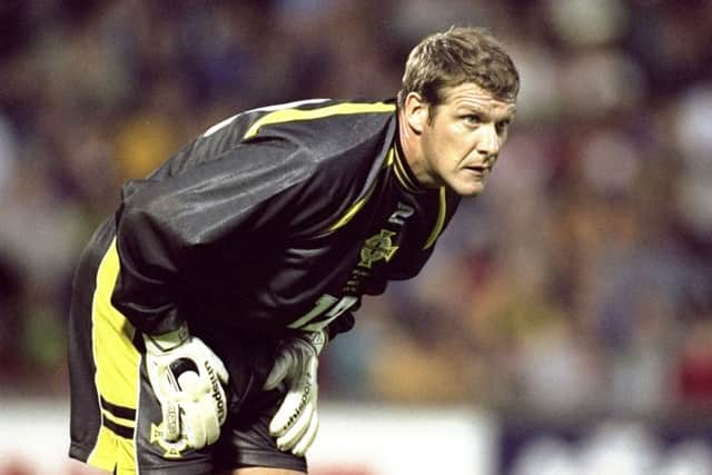 Tommy Wright in action for Northern Ireland. Picture: Michael Cooper /Allsport