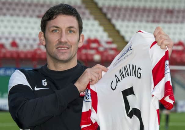 Martin Canning is unveiled as the new Hamilton Manager. Picture: SNS