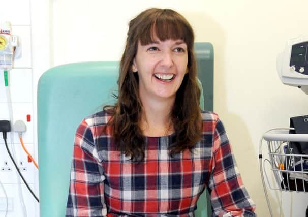 Pauline Cafferkey, who will be discharged from hospital today. Picture: Lisa Ferguson/TSPL