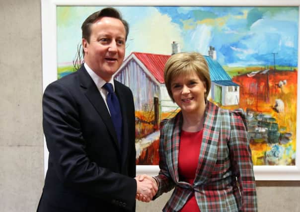 By making Evel a talking point, Cameron gave Nicola Sturgeon an issue on which to clash with him. Picture: Getty