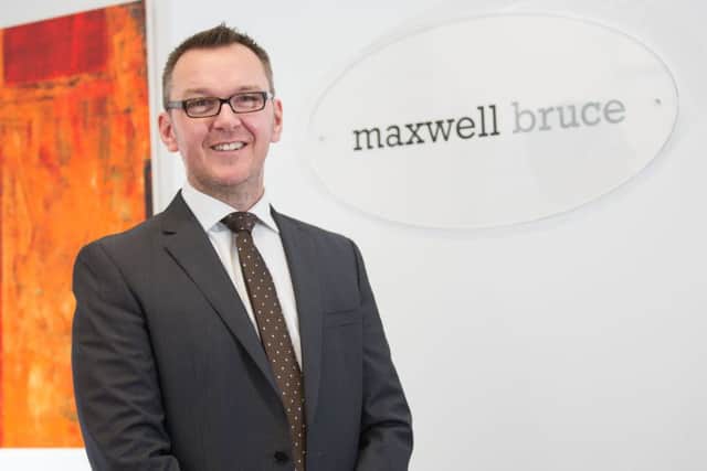 Roddy Donaldson, managing director of recruitment firm Maxwell Bruce. Picture: Contributed