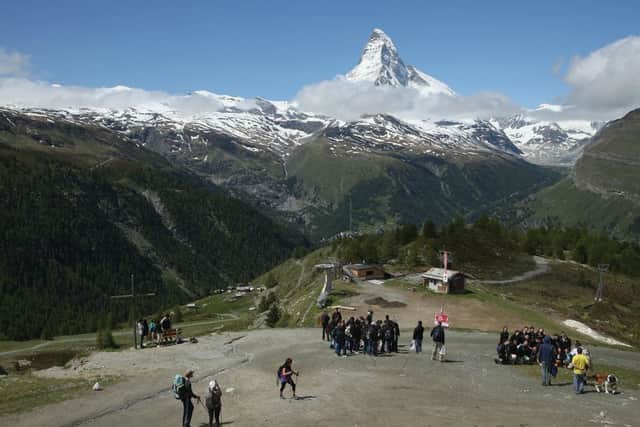 Switzerland has some great scenery but some negative bank interest returns . Picture: Getty