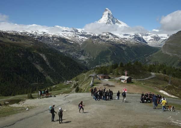 Switzerland has some great scenery but some negative bank interest returns . Picture: Getty