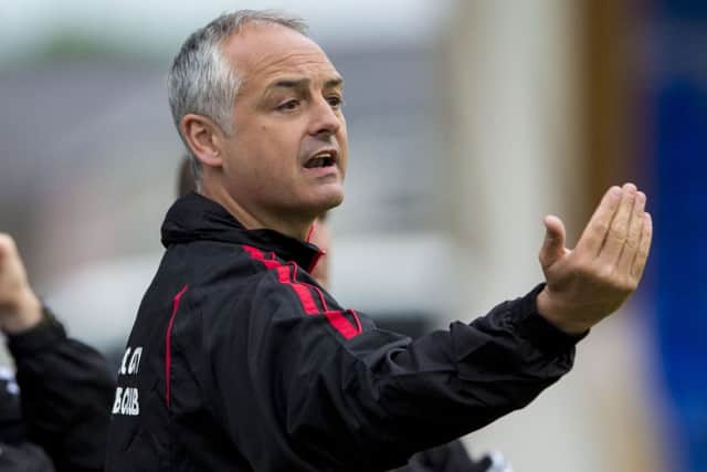 Ray McKinnon currently has Brechin on a 13-game unbeaten run. Picture: SNS