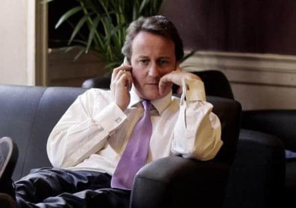 Mr Cameron ended the call when it became clear it was a hoax and no sensitive information was disclosed, Downing Street said. Picture: PA