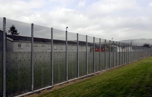 Cornton Vale Prison in Stirling. Picture: Jane Barlow