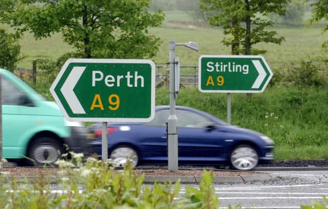 Average speed cameras on the A9 are having the desired effect, transport chiefs have claimed. Picture: TSPL