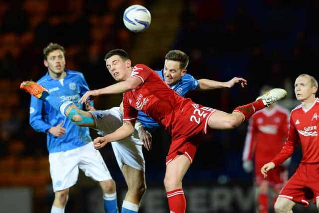 Aberdeen and St Johnstone drew 1-1 at McDiarmid Park on Friday night. Picture: SNS