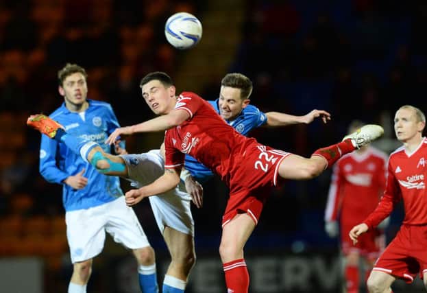 Aberdeen and St Johnstone drew 1-1 at McDiarmid Park on Friday night. Picture: SNS